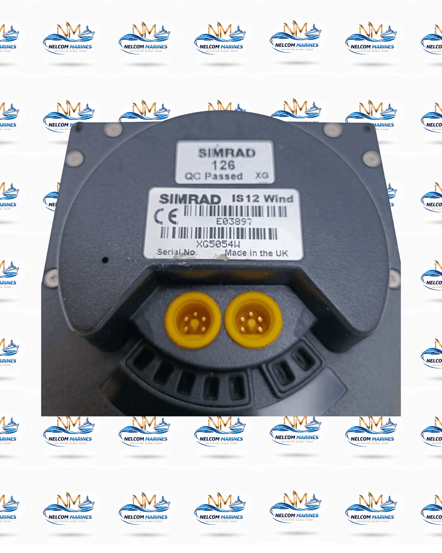 Used SIMRAD IS12 DIS E03897W ANEMOMETER DISPLAY from Alang - Thumbnail 4
